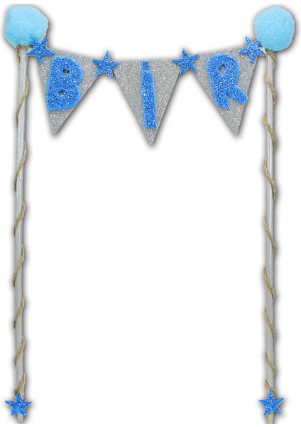 Pasta Süsü 27cm x 15cm, BİR - Mavi modelleri