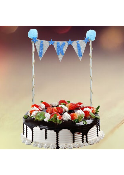 Pasta Süsü 27 x 15 cm Iki Mavi fırsatları