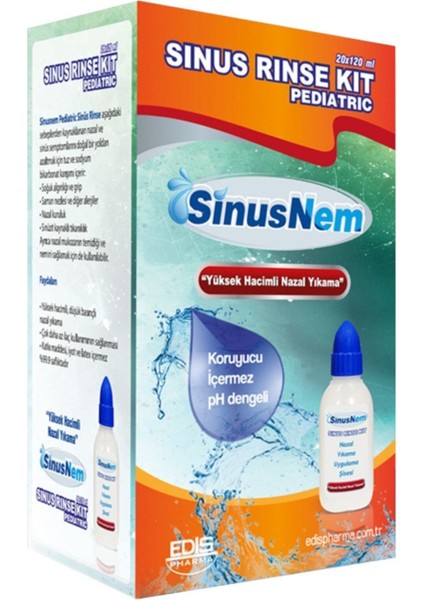 Nem Rinse Kit Pediatric 20 x 120 ml