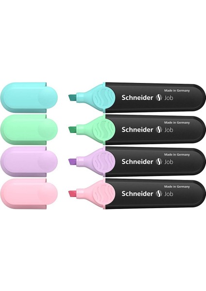 150 Pastel Renkler Fosforlu Kalem Set 4'lü