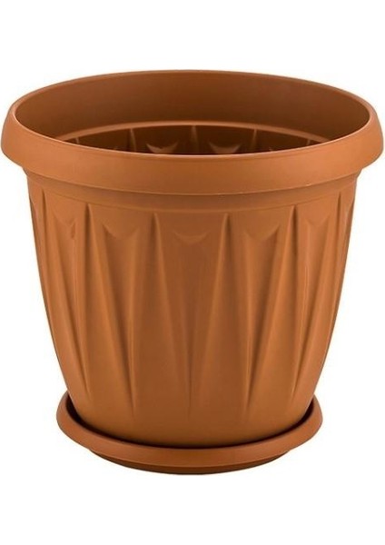 SY-5704 5 Lt Plastik Ürgüp Saksı Takımı No 4