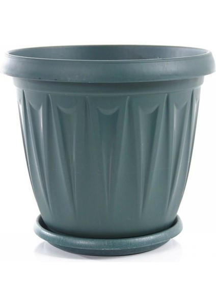 SY-5704 5 Lt Plastik Ürgüp Saksı Takımı No 4
