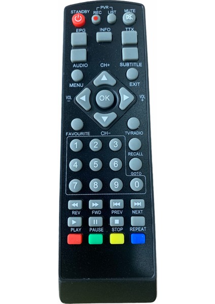 Yumatu - Megasat Mersat - Herz Uydu Alıcı Cihazı Kumandası YMTESKI86800900891342