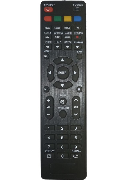 Yumatu Uydulu LCD LED Tv Kumandası Display Recall Tuş