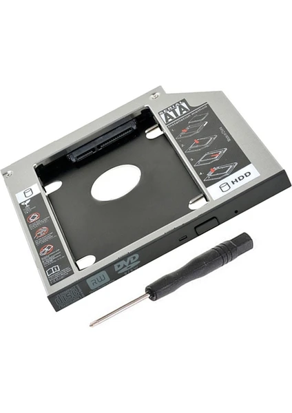 Sata 9.5 mm SSD Harddisk Kutusu Kızak 9.5mm Caddy