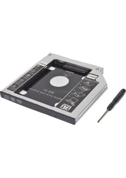 BoblovSata 12.7 mm SSD Harddisk Kutusu Kızak 12.7mm Caddy