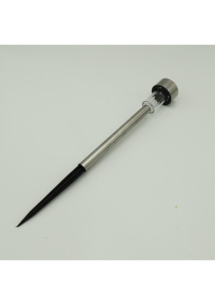 Krom Güneş Enerjili Solar LED Bahçe Aydınlatma Lambası Saplamalı 3 Adet fırsatları