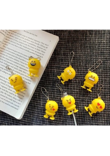 Emoji Şarj Kablosu Koruyucu