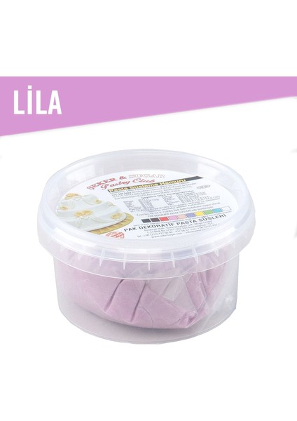 Şeker Hamuru Lila 200 gr