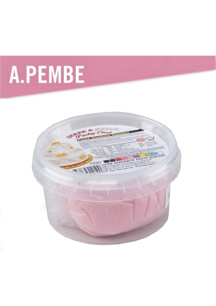 Şeker Hamuru Açık Pembe 200 gr