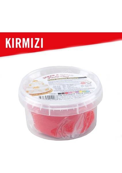 Şeker & Sugar Şeker Hamuru Kırmızı 200 gr