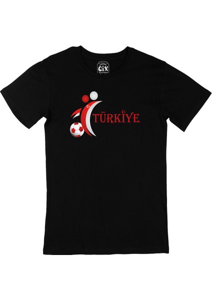 Türkiye Euro 2020 Siyah Tişört