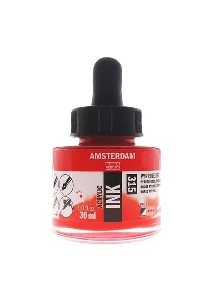 Amsterdam Aac Ink Pyrrole Red 30 ml
