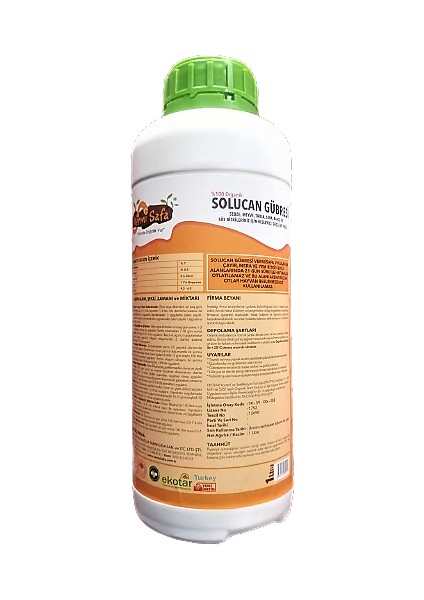 Organik Solucan Gübresi1 kg Katı + 1lt Sıvı