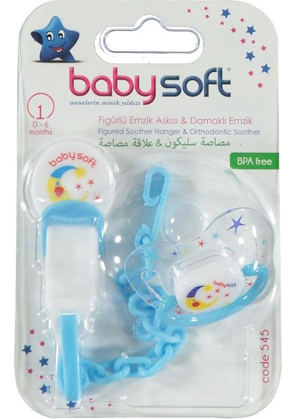 KOD:545 Damak Emzik (Askılı) No:1