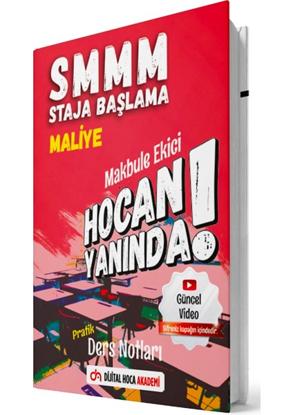 Smmm Staja Başlama Maliye Hocan Yanında Pratik Ders Notları 2021