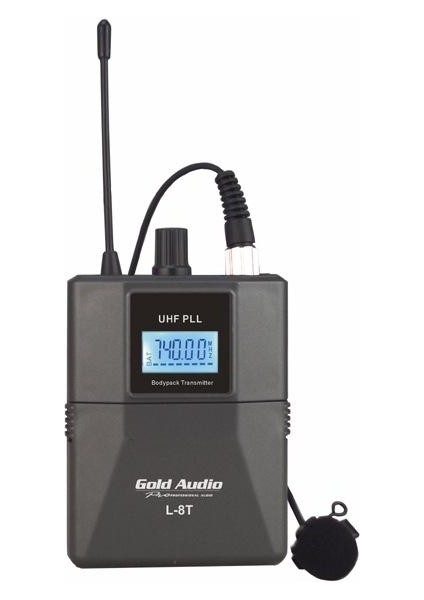 Gold Audio Pro 2001 Tek Yaka Tipi Telsiz Mikrofon