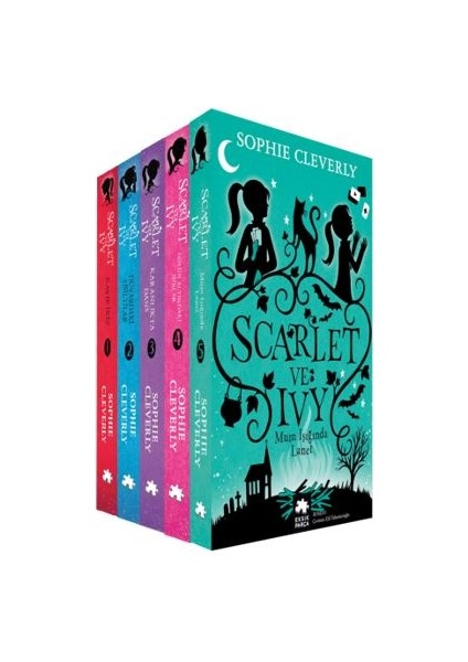 Scarlet ve Ivy 5 Kitaplık Set - Sophie Cleverly