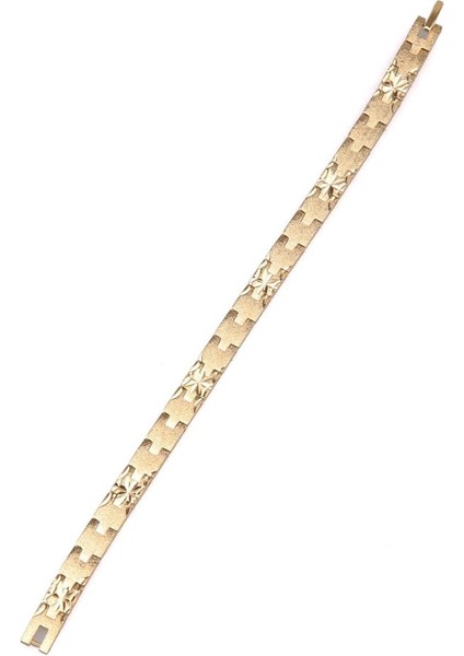 Yıldız Desen Gold Kadın Çelik Bileklik modelleri