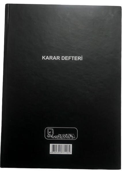 Karar Defteri A4 Ciltli