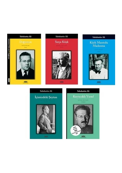 Yapı Kredi Yayınaları Sabahattin Ali 5 Kitap Set