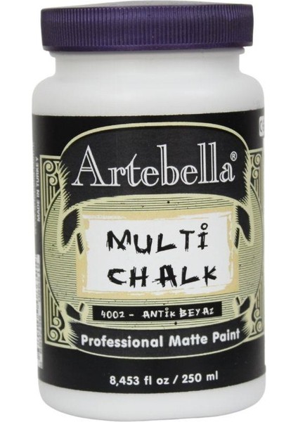 Multi Chalk 4002250 250 ml Antik Beyaz