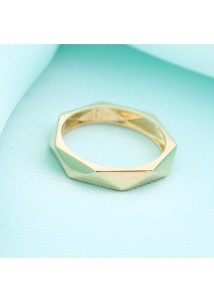 14K Altın Markiz-Geometrk Chocolate Yüzük 4Y28095 modelleri