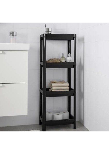 Raf Ünitesi Banyo Mutfak Düzenleyici Modern Raf 3 Katlı