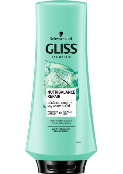 Glıss Nutrıbalance Şampuan 500 Ml + Saç Kremi 360 Ml + Taft Powerful Age Saç Spreyi 250 Ml