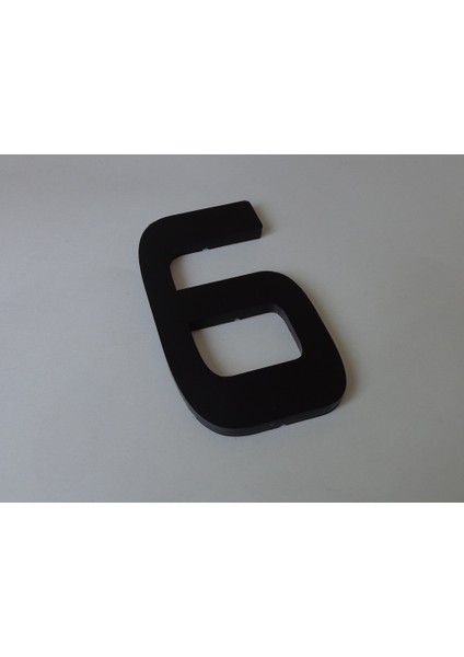 8 cm Kapı Daire Villa Bina Birim Numarası No:6