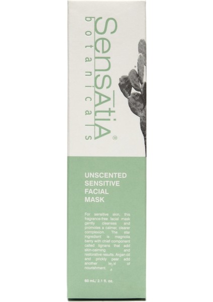 Hassas Ciltler Için Kokusuz Yüz Maskesi 60ML