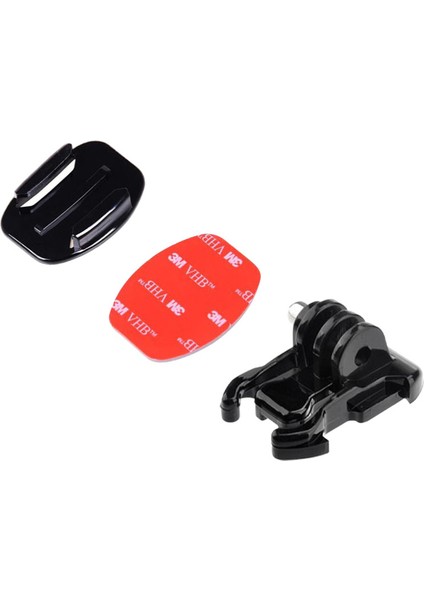 Tüm Aksiyon Kameralara Uyumlu Düz Yüzey 3m Bant Bağlama + Hızlı Tak Çıkar