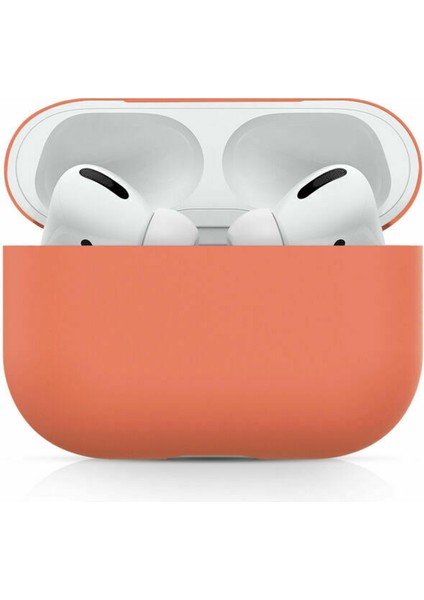 Apple AirPods Pro Ince Slim Silikon Kılıf 360 Koruma