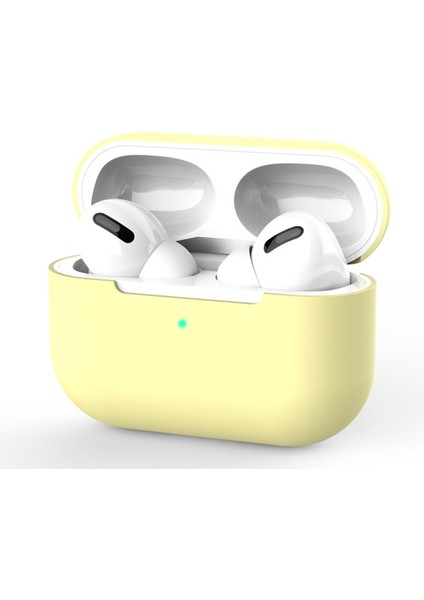 Apple AirPods Pro Ince Slim Silikon Kılıf 360 Koruma