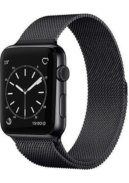 Apple Watch Metal Kordon Milano Kayış Manyetik Iwatch Uyumlu Milanese Seri 1 | 2 | 3 | 4 | 5 Se - 38MM/40MM