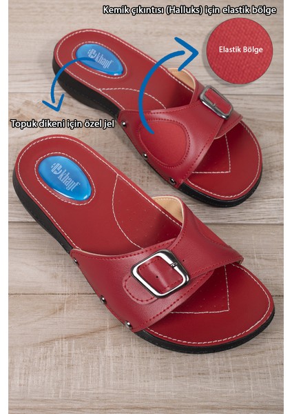 Minel Anatomik Jel Taban Günlük Kadın Terlik modelleri