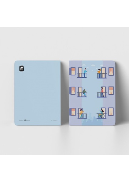 Joo Pandemi Serisi Defter Çizgili