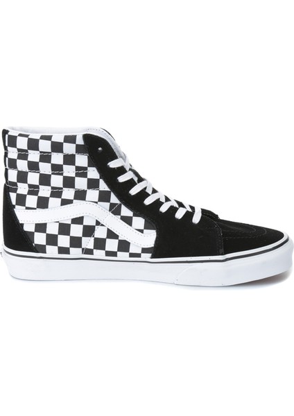 UA SK8-Hi VN0A32QGHRK1 Unisex SİYAH/BEYAZ Günlük Sneaker Ayakkabı