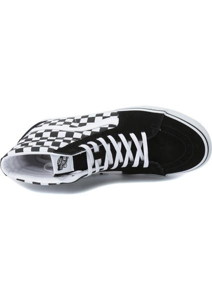 UA SK8-Hi VN0A32QGHRK1 Unisex SİYAH/BEYAZ Günlük Sneaker Ayakkabı