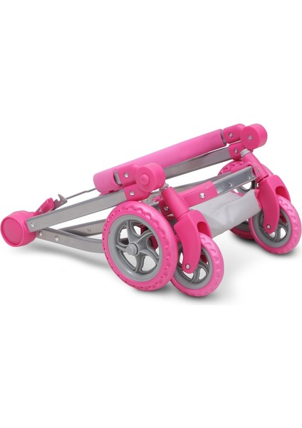 Oyuncak Bebek Arabası Pink Rose