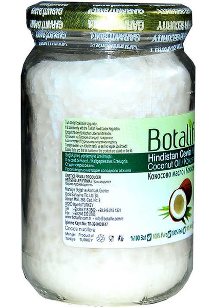 Hindistan Cevizi Yağı 300 gr