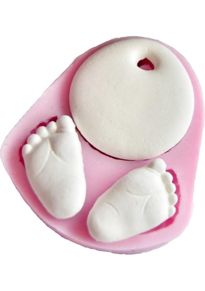 Bebek Ayakları 4,2cm Silikon Kalıp K-247