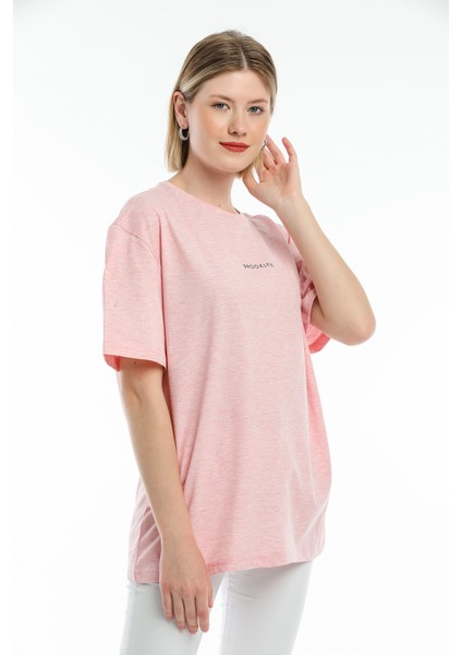 Oversize Brookyln Baskıl Tshirt
