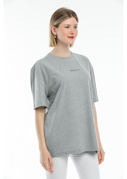 Oversize Brookyln Baskıl Tshirt