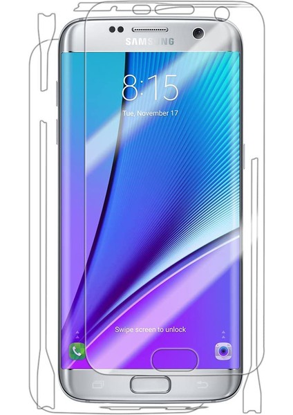 Samsung Galaxy S7 Edge Zum Body Ekran Koruyucu Şeffaf