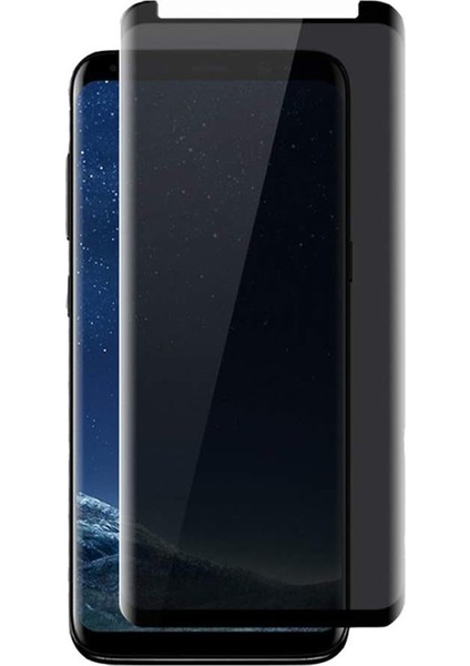 Samsung Galaxy S8 Plus Privacy Polymer Nano Ekran Koruyucu Şeffaf