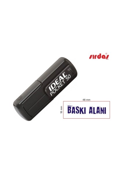Ideal 50 -Kişiye Özel Ideal Pocket Cep Kaşesi