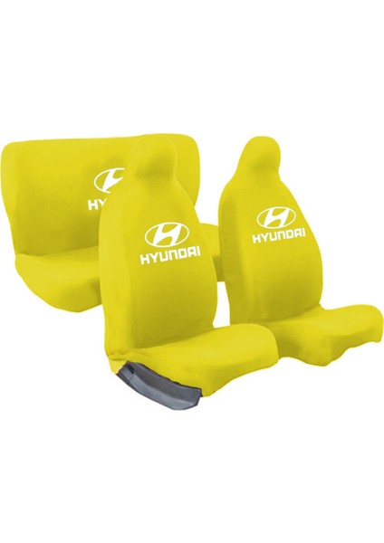 Hyundai Excel Koltuk Koruyucu Penye 4 Parça Takım Set