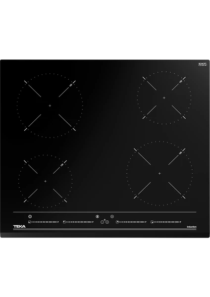 - IZC 64010 BK MSS - Ankastre Cam Seramik İndüksiyonlu Ocak - 7200 W - Siyah - 60 cm - 112520015