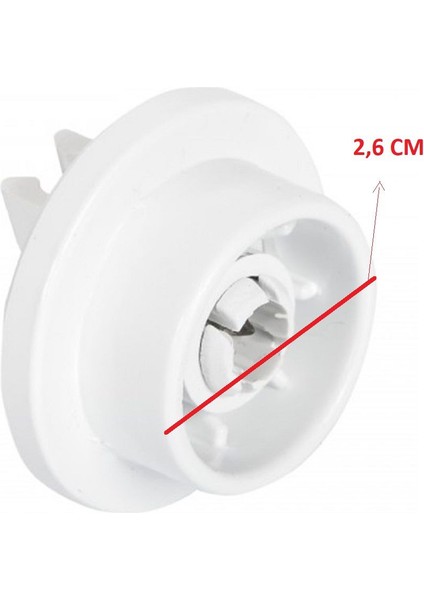 Hotpoint-Ariston DWF60N Bulaşık Makinesi Sepet Tekerleği Teker 4 Adet ST0005-4 modelleri